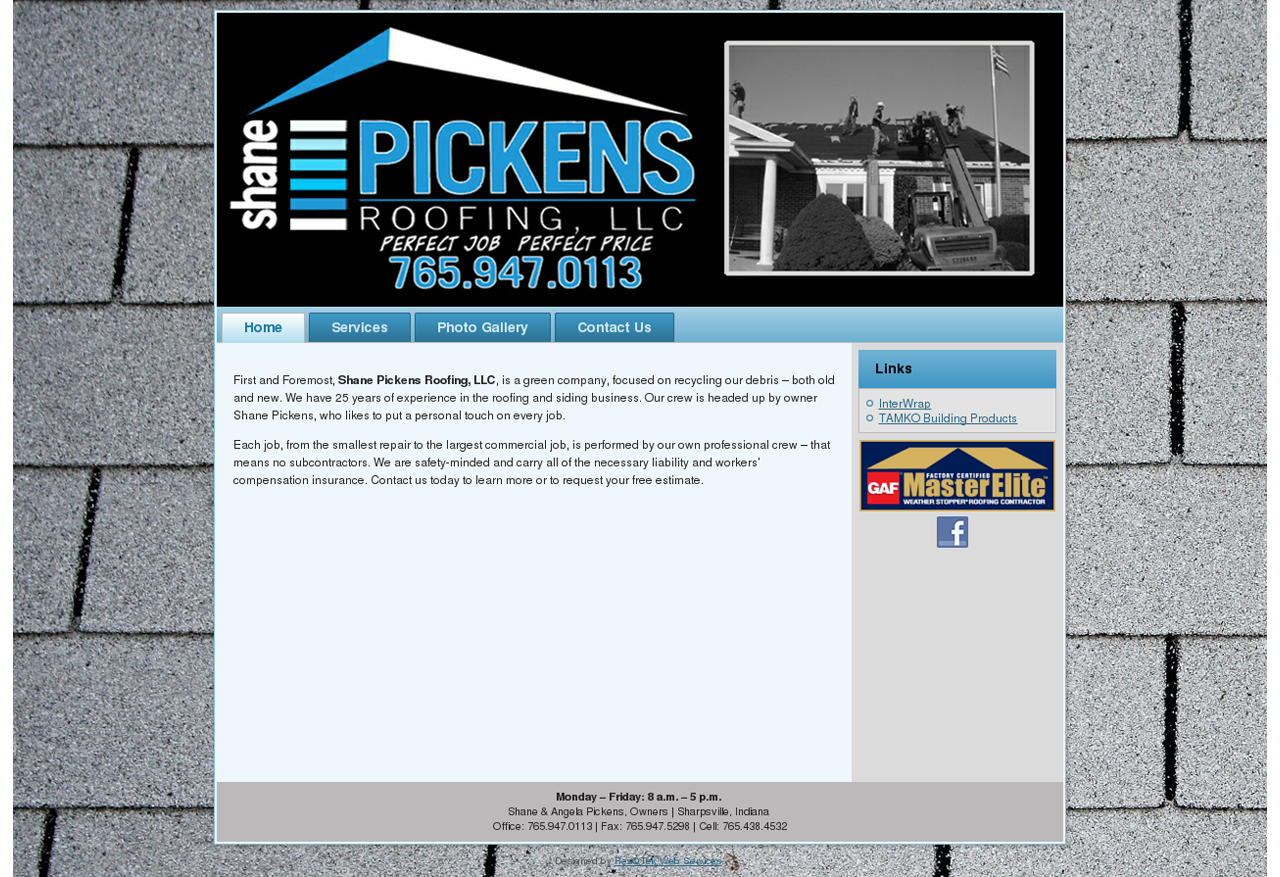 Shane Pickens Roofing, LLC